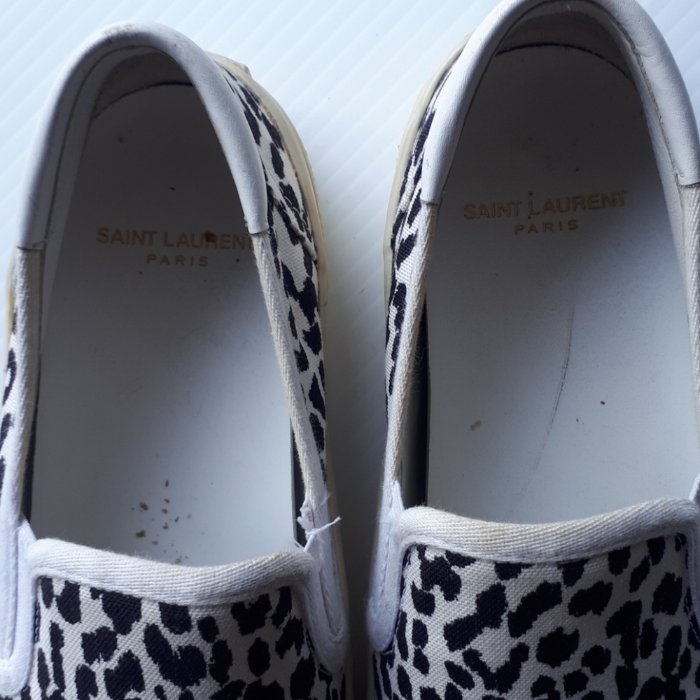 Yves Saint Laurent Babycat Skate Shoe Sz.37.5 - Picture 5 of 10